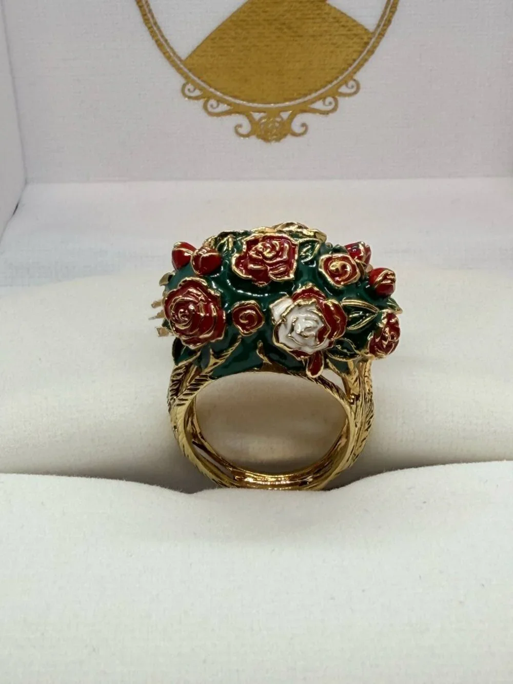 Rocklove Disney Alice in Wonderland Painting the Roses Red Ring 7
